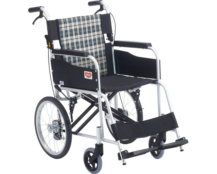 車椅子 車いす 標準型介助式 車いす TCD-1N 202200AT ドラムブレーキ付ピジョンタヒラ | 介護 介護用品 病院 施設 ノーパンクタイヤ 介助用|介護・生活雑貨のライフプラザ