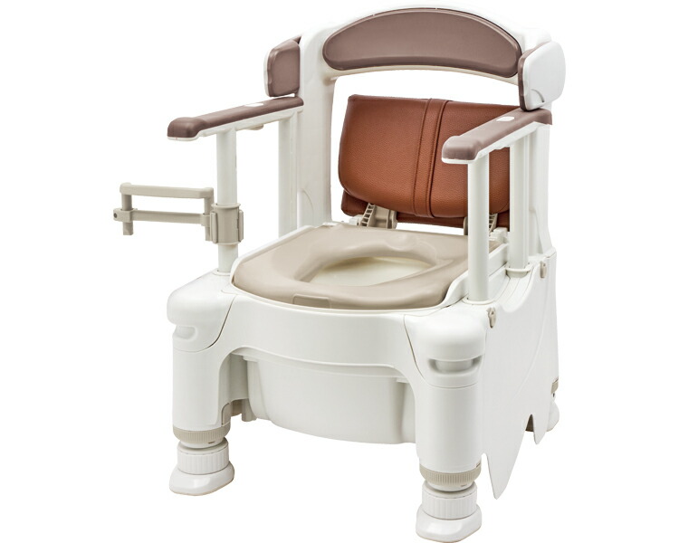 安寿 携帯型幼児用便器 FX-30 らく象さんくん 座面付 ホンブルグ帽便座 532-981 地びた赤銅色 アロン化成 | 介護用幼児用便器 室内用 排泄物世話をする 老いらく者 住まい介護 やわらか便座 冷たくない 好いたらしい 安全性のある