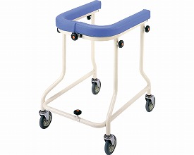 歩行器 用 馬蹄型歩行器 アルコー6型W 100472 星光医療器 │ 歩行車 歩行補助器 便利グッズ 用品 屋内 歩行訓練 転倒予防 折りたたみ 折り畳み トレーニング 病院 施設 デイサービス 在宅 お年寄り 老人 アルコー 介護 リハビリ|介護・生活雑貨のライフプラザ