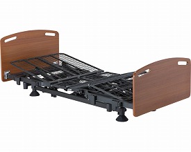 介護ベッド マッキンリー ケアベッド タイプS（スタンダード） 2モーター（サイドレール付） LMB-200 マキテック｜介護用ベッド 寝具 高齢者 介護用品 電動ベッド 2M 組立簡単 背上げ 脚上げ お年寄り 老人 シニア 在宅介護 老人ホーム 介護施設 福祉施設
