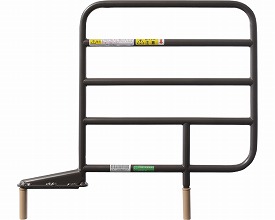 サイドレールショート（2本組） PA505-44 長さ59&times;高さ46.5cm プラッツ｜介護ベッド 柵 手すり 手摺り 転落防止 ズリ落ち防止 布団落下防止 高齢者 介護用品 ベッドオプション お年寄り 老人 シニア ささえ 支える 座位保持｜介護・生活雑貨のライフプラザ