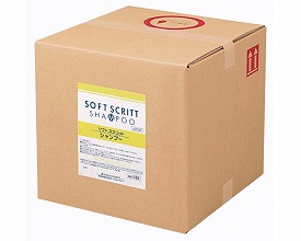 シャンプー 大容量 SOFT SCRITT（ソフトスクリット） シャンプー 詰替用 18L コック付 4258 熊野油脂 │ 業務用 大きいサイズ 詰め替え バスグッズ 入浴介助 病院 老人ホーム デイサービス 福祉施設 日本製 国産 人気 ロングセラー