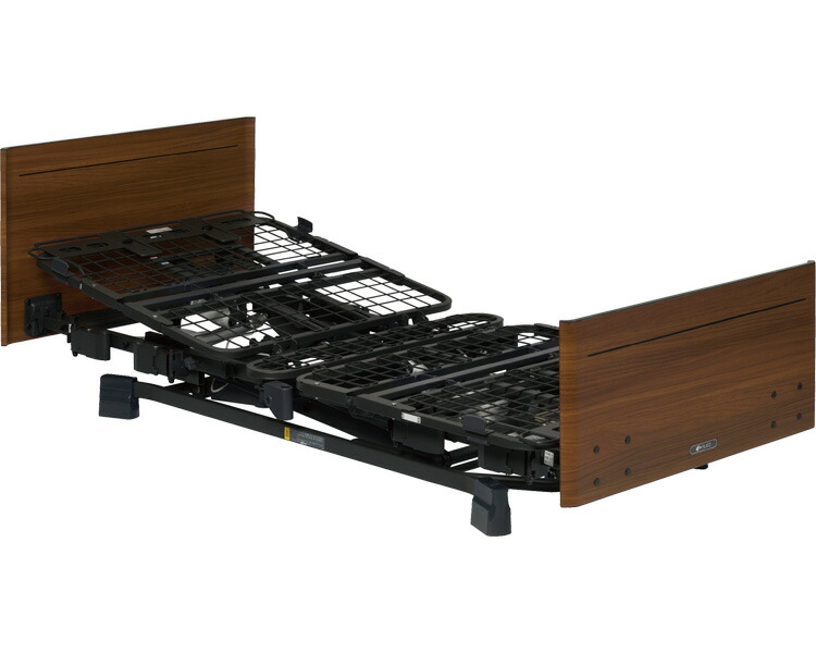 プラッツ 電動ベッド ヨカロ ポジショニング 3モーター 木製フラットボード 90cm幅 P116-71BA │ 在宅 介護 ベッド 省スペース 高齢者 介護用品 福祉用具 シングル ベッド お年寄り 老人 シニア 在宅介護 病院 施設 背上げ