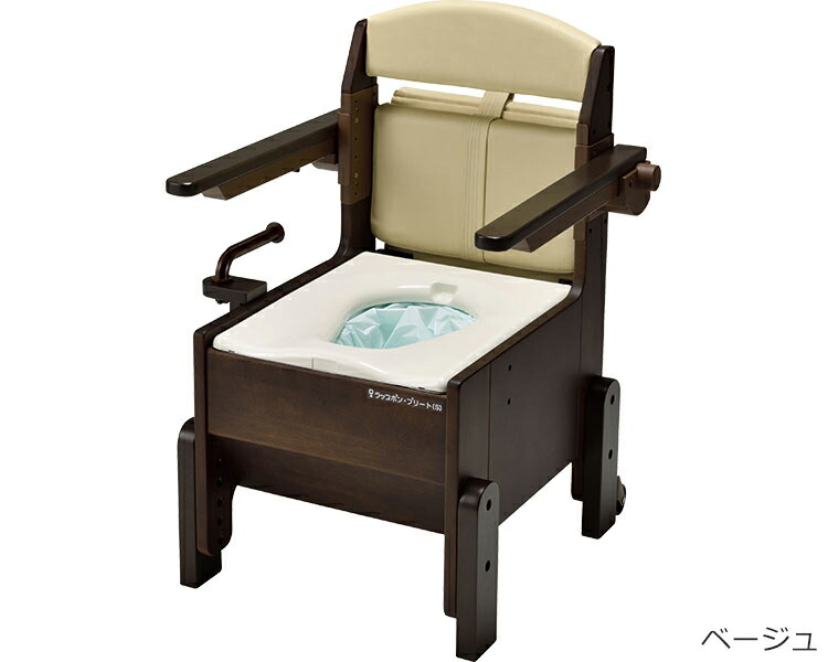 携帯型室内用便器 今めかしい 老いらく者 介護 家具調 ラップポン・プリート（S）やわらか便座 PLSES12BJH 日本セイフティー  │ 介護装置 室内用便器 恩恵物の具 老いらく者 お高齢者 高齢者 年がしら 在宅介護 ホスピタル 併設 高齢者養護ホーム 肘掛け踊躍上がり式 キャスター付き添い人 自動小銃一回り 在宅