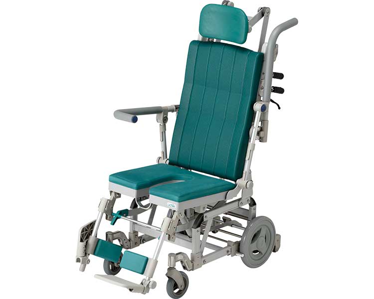シャワーキャリー 入浴用 車椅子 高齢者 介護用品 はいねーるSAL U型シート HN016 ウチヱ ｜お年寄り 老人 病院 施設 デイサービス 入浴介助 訪問入浴 車いす 車イス お風呂 風呂場