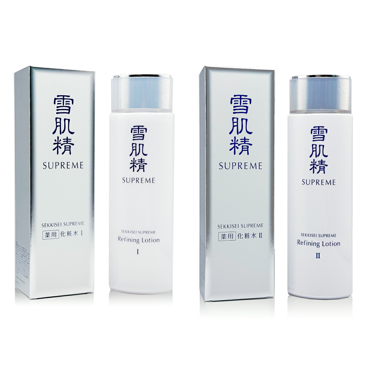 雪肌精 SUPREME 化粧水 230mL、乳液140ml 雪肌精纯怡化妆水Ⅰ