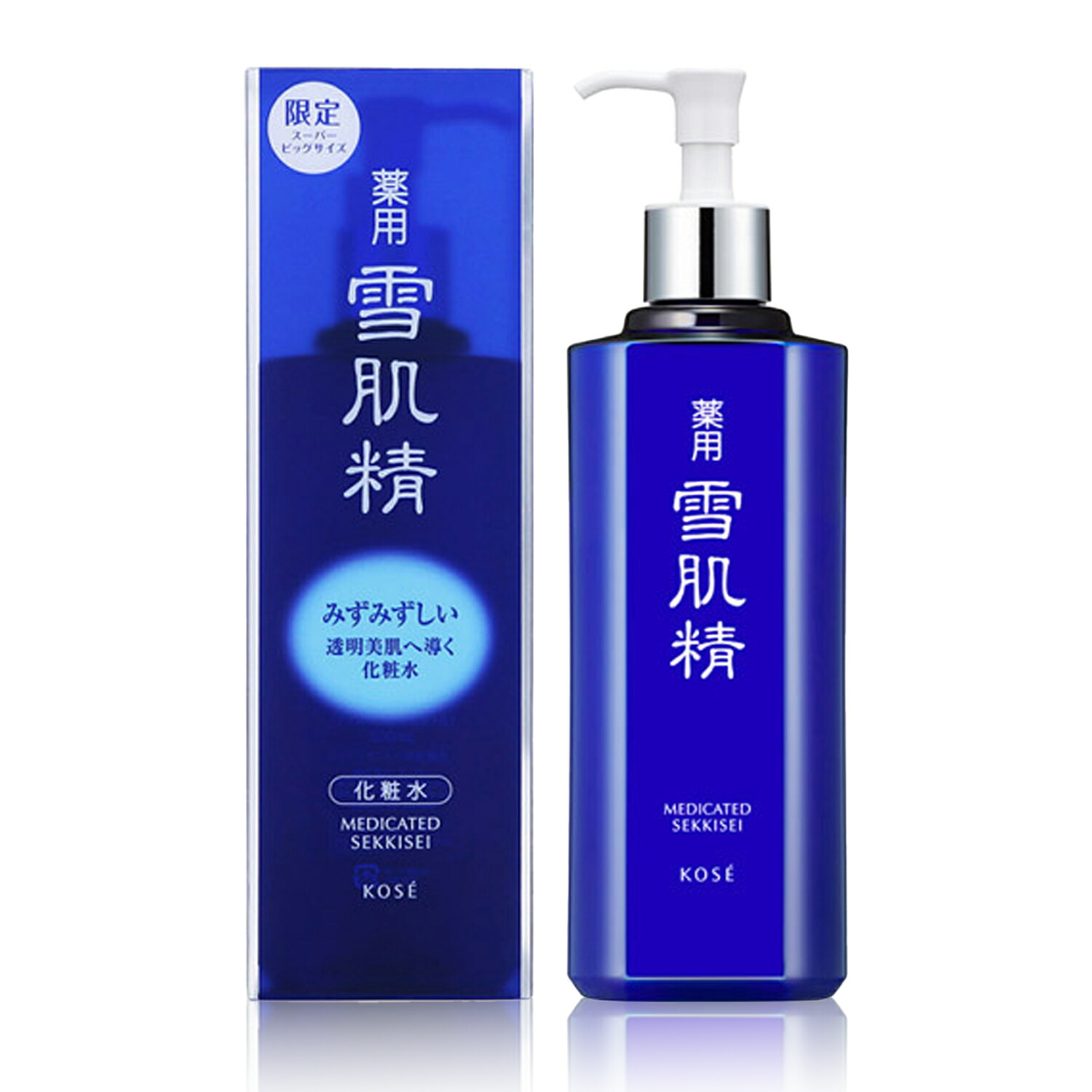 楽天市場】コットン40枚付き kose 雪肌精 ディスペンサーボトル 500ml