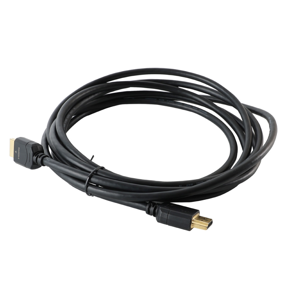 ノーブランド ケーブル HDMI 3m Premium 4K 60P 18Gbps伝送対応 ブラック|LifePlus店