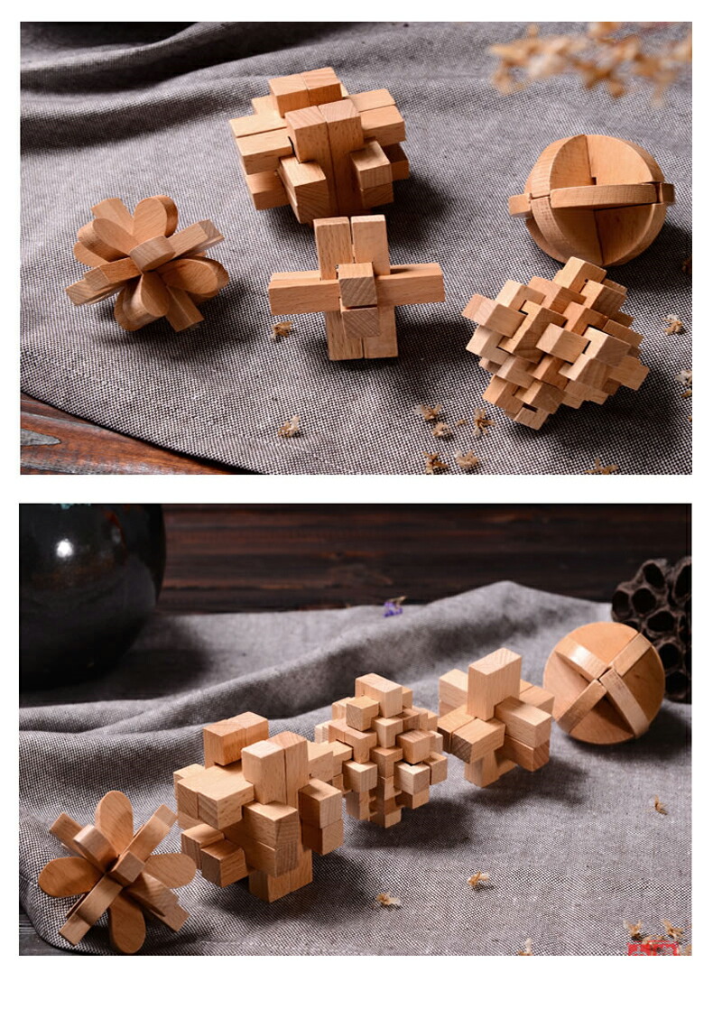 楽天市場 孔明鎖 孔明パズル 知恵教育 教育玩具 脳トレ 高齢者のボケ防止に 大人も子供も幅広く 木製 立体パズル ギフト 木製パズル 中国伝統ゲーム 知恵おもちゃ 5個セット Lp Kmepp5s 送料無料 ライフパワーショップ楽天市場店