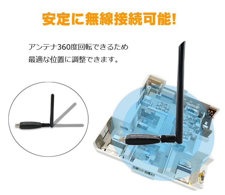 楽天市場 無線lanアダプタ Bluetoothアダプタ ドングル 10mbps Usb 3 0 高速モデル 802 11ac技術 Wifiアンテナ 360 回転 高速通信 2 4g 300mbps 5 8g Windowslp Zapw97 送料無料 ライフパワーショップ楽天市場店