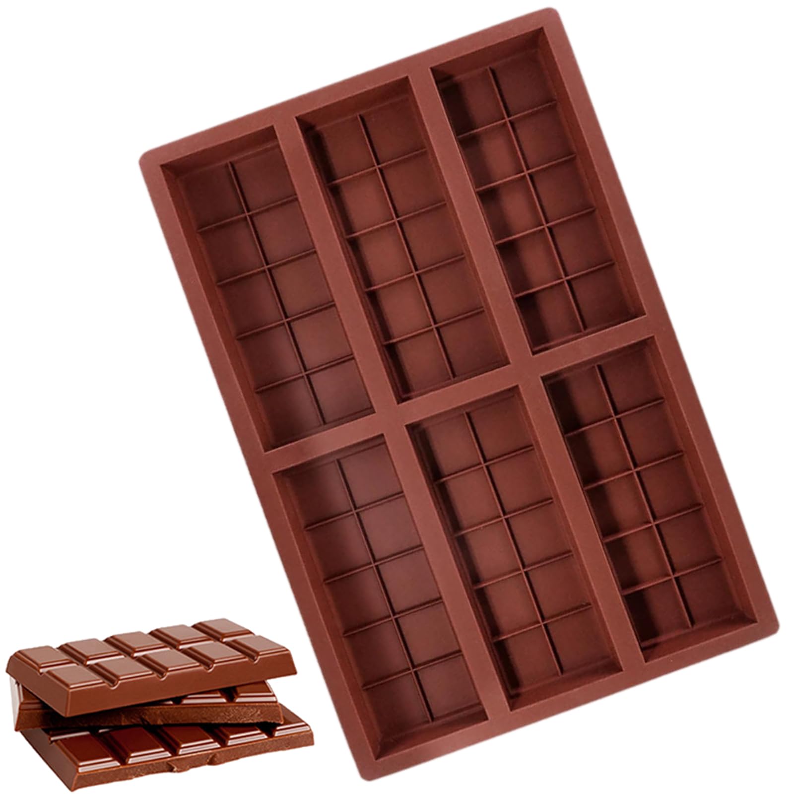 黒茶型 ドバイ黒茶 型 食料雑貨類点数のケイ素樹脂 ノンスティックチョコレートモールド DIY ギフトクッキーツール ビスキット型 西洋菓子型 チョコレートモールド 御菓子型 再当て嵌める能力のある 脱型が飾り気の無い 製菓御先棒 (1個入)