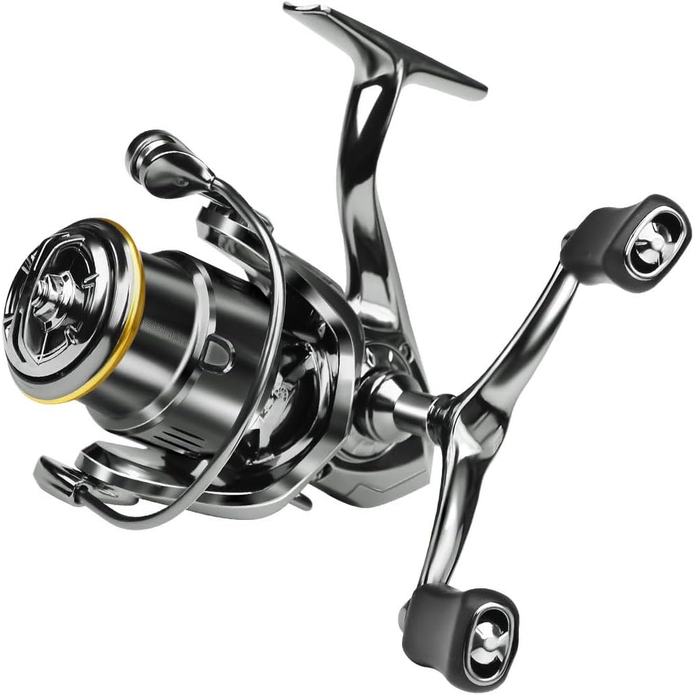SAURUS HighSpeed リール シルバー 楽天市場】スピニングリール 左右交換ハンドル 軽量 遠投用 穴