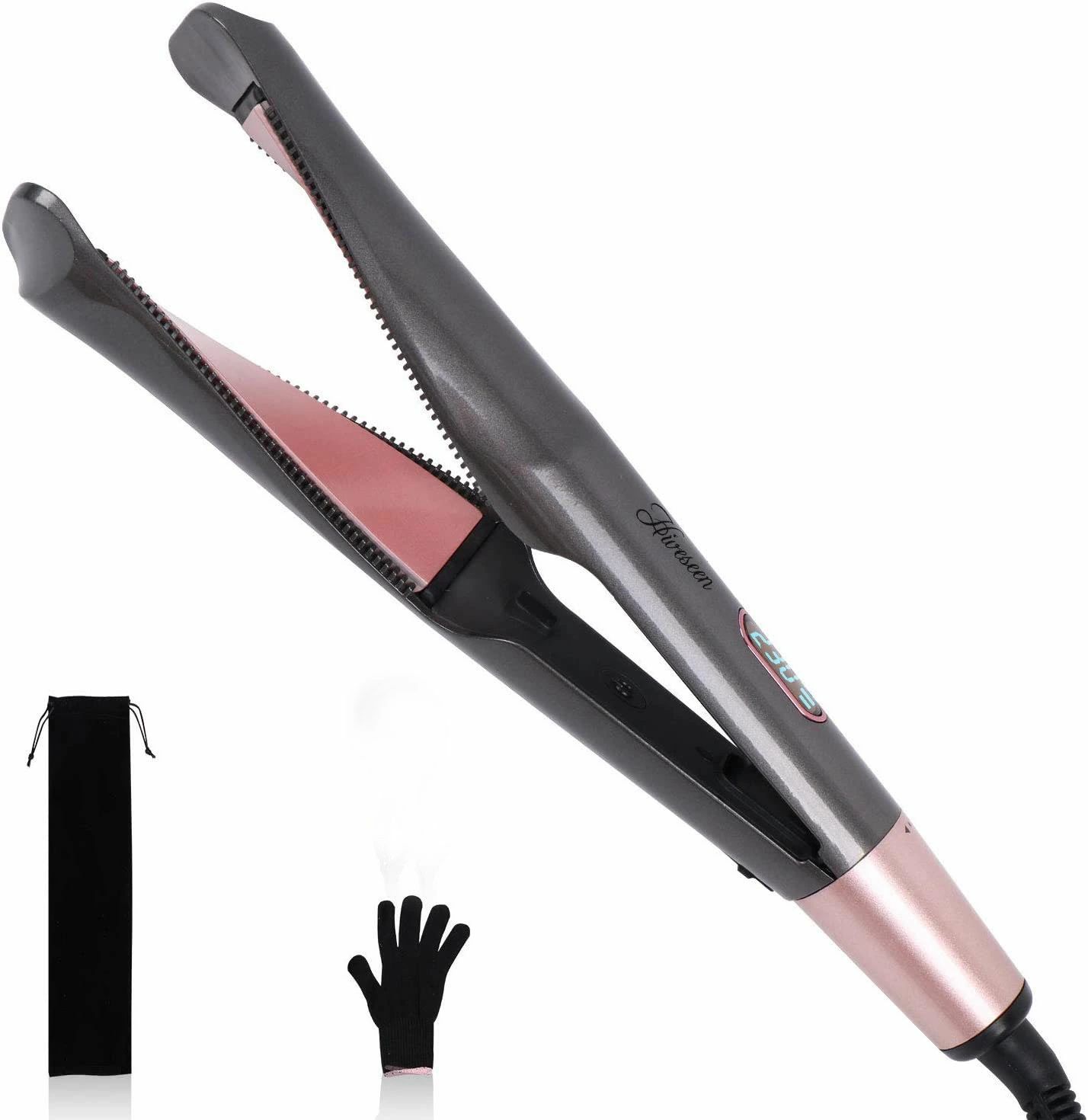 楽天市場】Miropure ヘアアイロン ストレートアイロン 25mmプレート