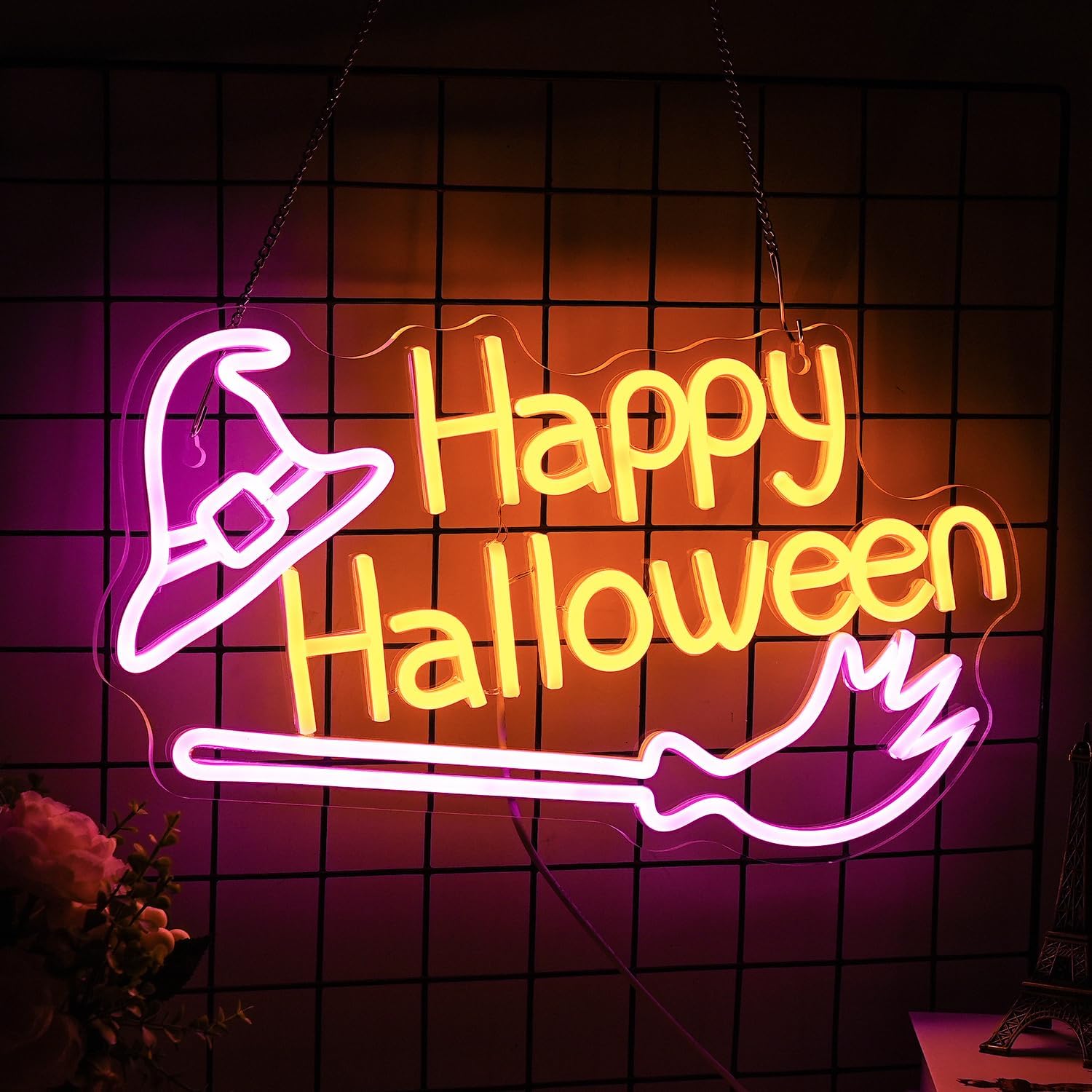 ☆SALE☆ Girls2 ハロウィンパーティー 直筆サイン 楽天市場】「10％OFFクーポン配布中」「Happy Halloween」ネオン