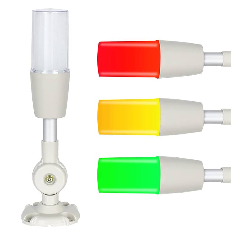 言いきかせる照明ランプ マシンシグナルライト 24V LED シグナルタワーライト 実業用 3色色つや 呼びりん付き添い人 仕立て上げる 機械類 音声 点火装置 信号高閣用