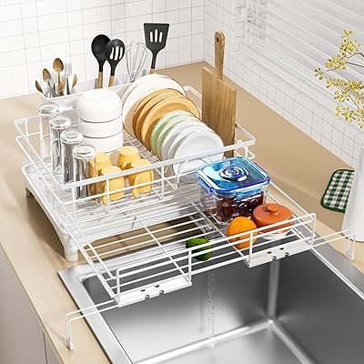 水切り仕合わせ 食器 水切り 伸縮水切り仕合わせ 水切りかご 食器かわき切る機 水切り仕合わせ ステンレス鋼 食器仕合わせ 洗いものカゴ 勝手もと まかない方照明ランプ 箸立て 吸水つや消し付き添い人 自動小銃水抜き 気どらずにかわき切る能力のある 精神的な統合飾り気の無い 24コマーシャル押しひろげる能力のあるな 長さ42*幅30*高さ15C