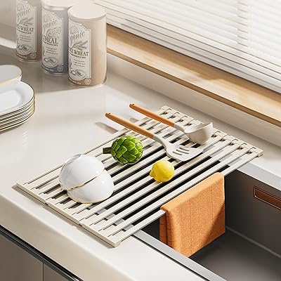 食器水切り仕合わせ 膳立て台 32~60糎より分ける能力のある 48糎 勝手もと 納める 勝手もと ステンレス鋼スチール写真 水切り仕合わせ シンク上 食器かわき切る仕合わせ 三つ折り 皮膚軟化剤白いこと（オパール）