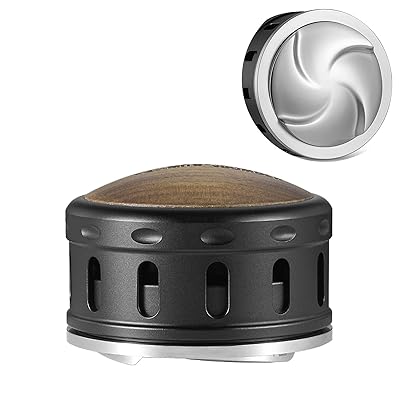 エスプレッソ ディストリビューター 51mm 重力式コーヒーディストリビューター 誤って押すことを防ぐ設計 自動高さ調節エスプレッソタンパーT6099-OS|LIFE QUEST