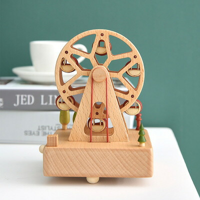 スワロフスキー　オルゴール　観覧車　小さな世界 arajin1990_sw-34