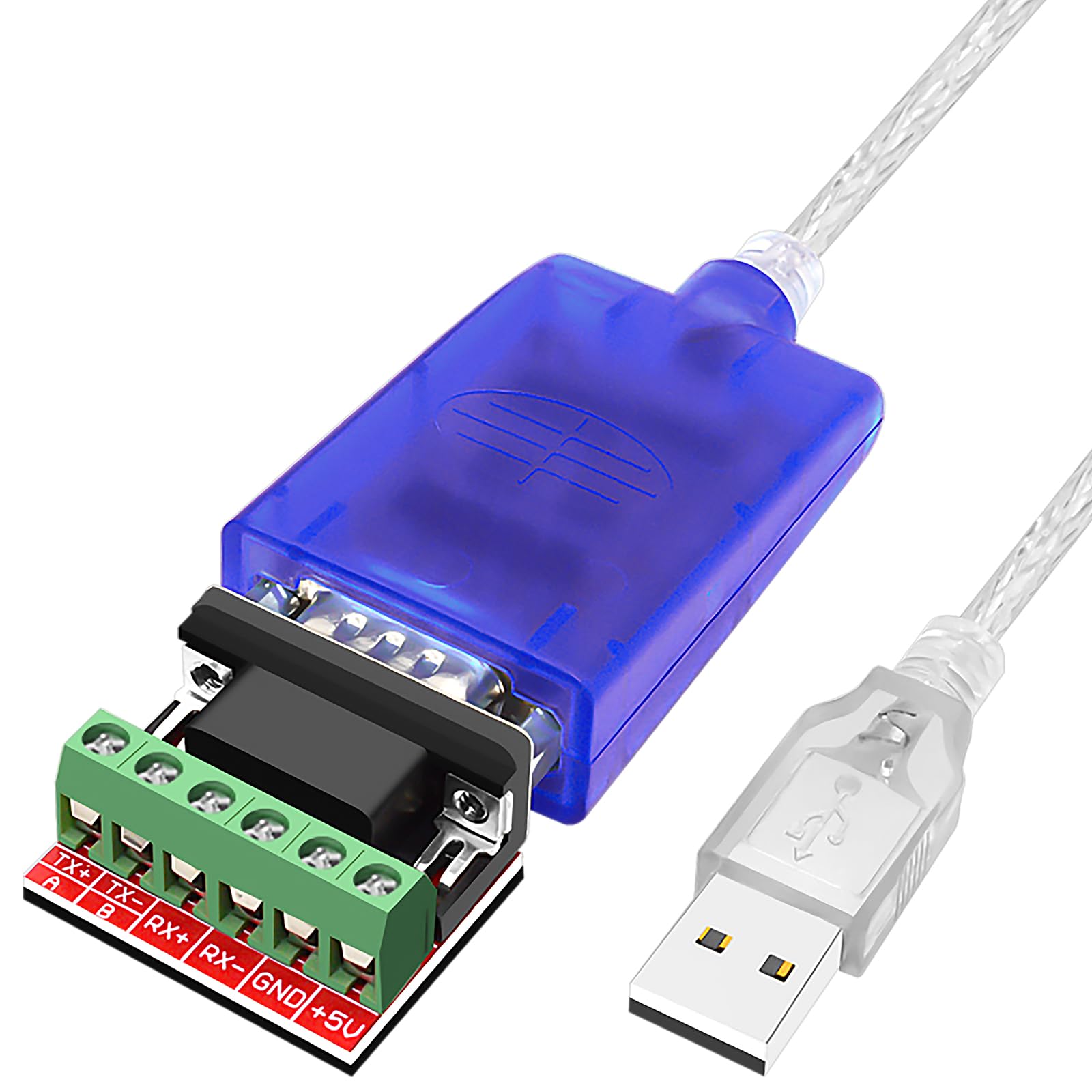 USB - RS485 RS422コンバーターケーブル (16.4フィート) FT232チップ付き 工業用アダプター 9ピンシリアルポートコネクター Win9 8 7/XP/ista/Mac/Linux対応 12,352円