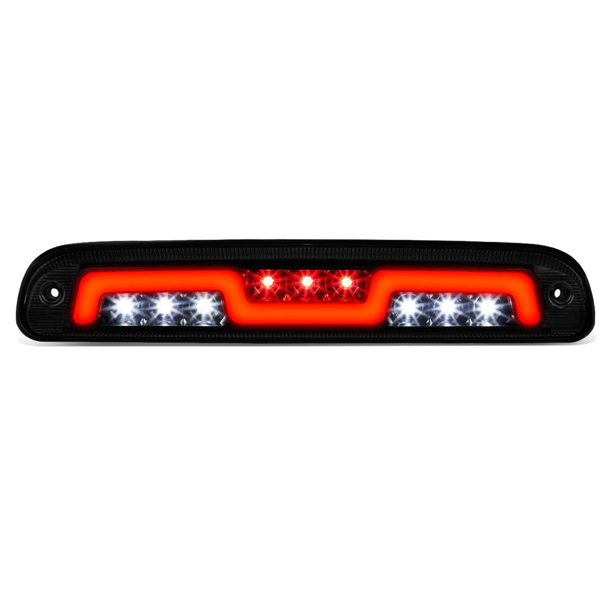 クリアレンズ レッド スーパーブライト LED 個別デザイン サードブレーキライト/ハイマウントブレーキライト 93-11レンジャー対応 クロム(3BL-ZTL-002-CH)