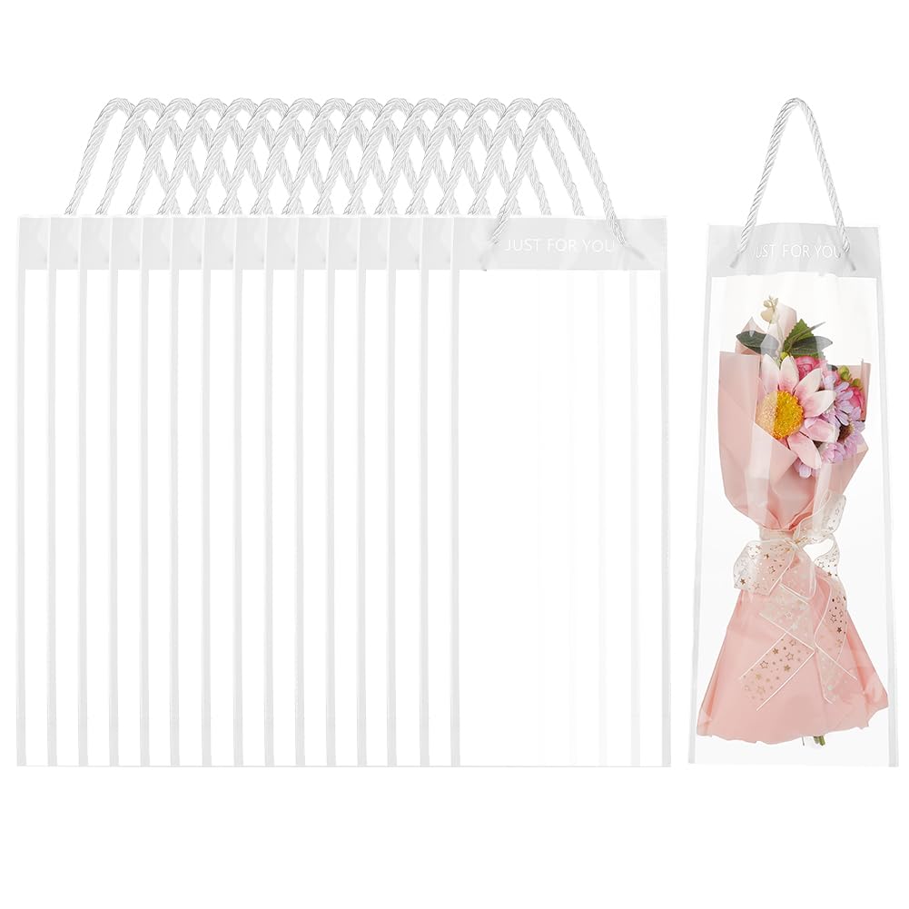 W 30枚 御花荷拵え袋 胸花用 40x16糎 フラワーラッピング袋 合切袋 御徒面子 差し上げ物用 バレンタインデー 差し上げ物 フローリスト 差し上げ物販売店用 DIY手作り 白いこと