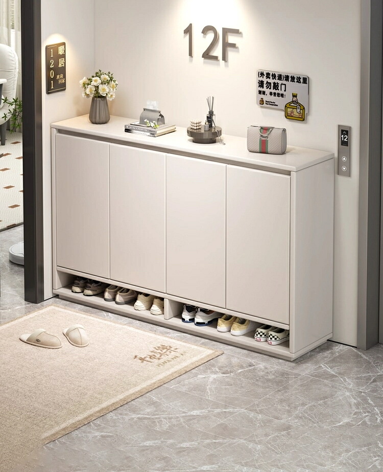 靴箱家庭用玄関戸口戸棚入室室内2025新モデル多層壁際一体収納ロッカー靴棚|LIFE QUEST