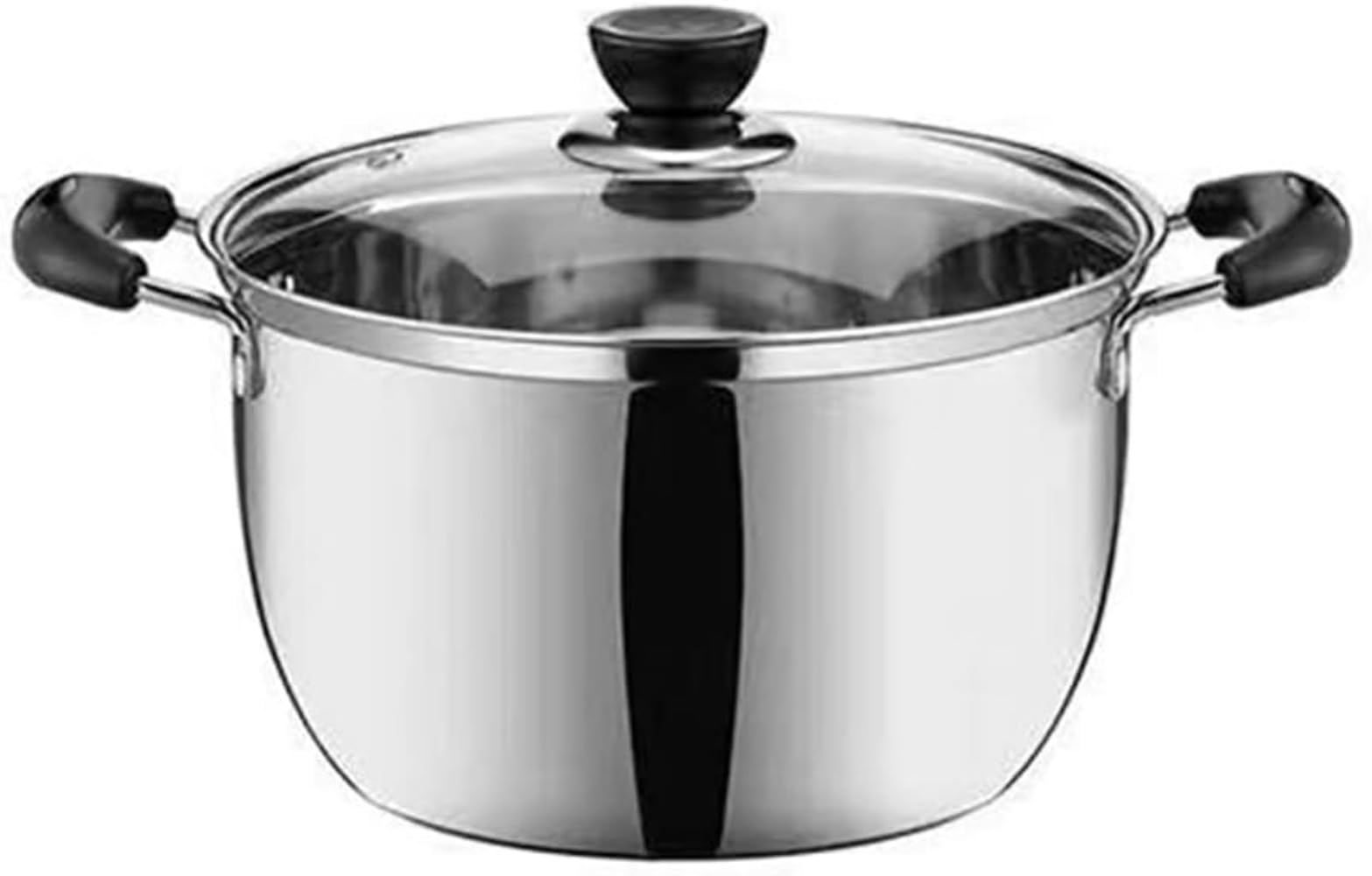 Ladfrol ステンレス鋼蓋付き添い人多役立つこと蒸し器膳立て物の具IH各種熱源相応う御厨子所備品身寄り用 (22糎)