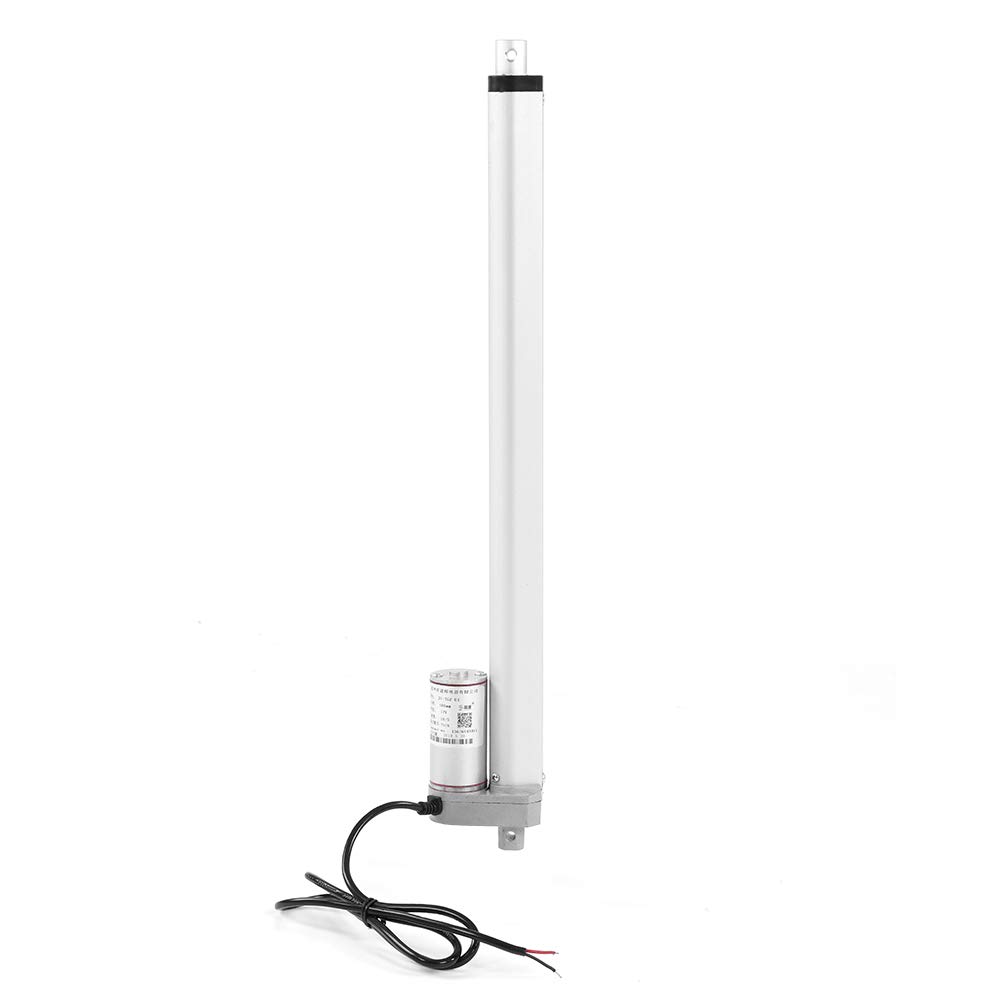 12V、フォース750N、ストローク150～700mmのリニアアクチュエータ。オールメタルハウジングを採用した電動リニアアクチュエータで、防水・防塵シールド仕様。自動車および医療機器向けエンジニアリング用途に最適です。 (400mm)｜LIFE QUEST
