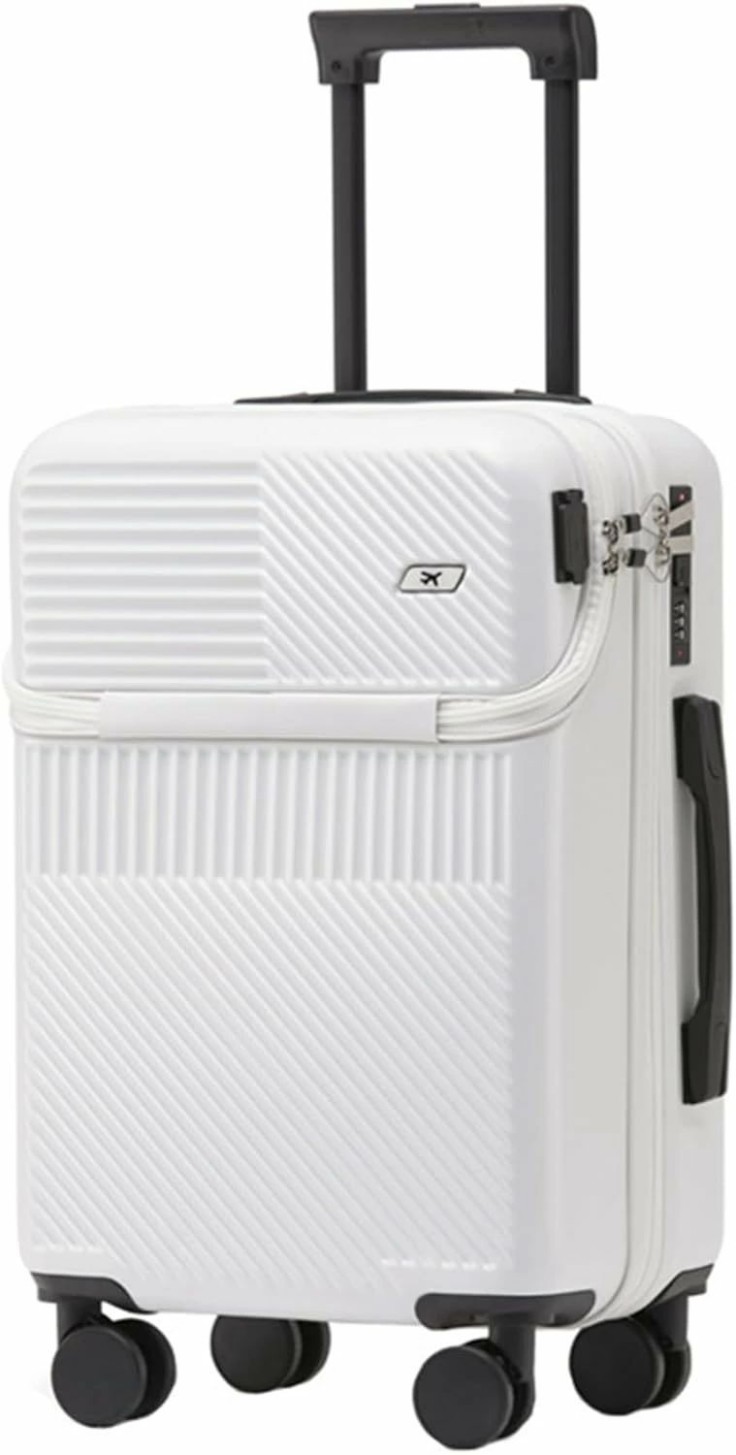 旅行バッグ キャリーバッグ とっ始め開けっ広げ USB界面付き添い人 持ちはこび入れもの 20in機内持込可 軽さ 大静電容量 静音 360度回転させる ダブルキャスター 耐衝撃 ジッパー式 TSA鍵を掛ける付き添い人 旅する