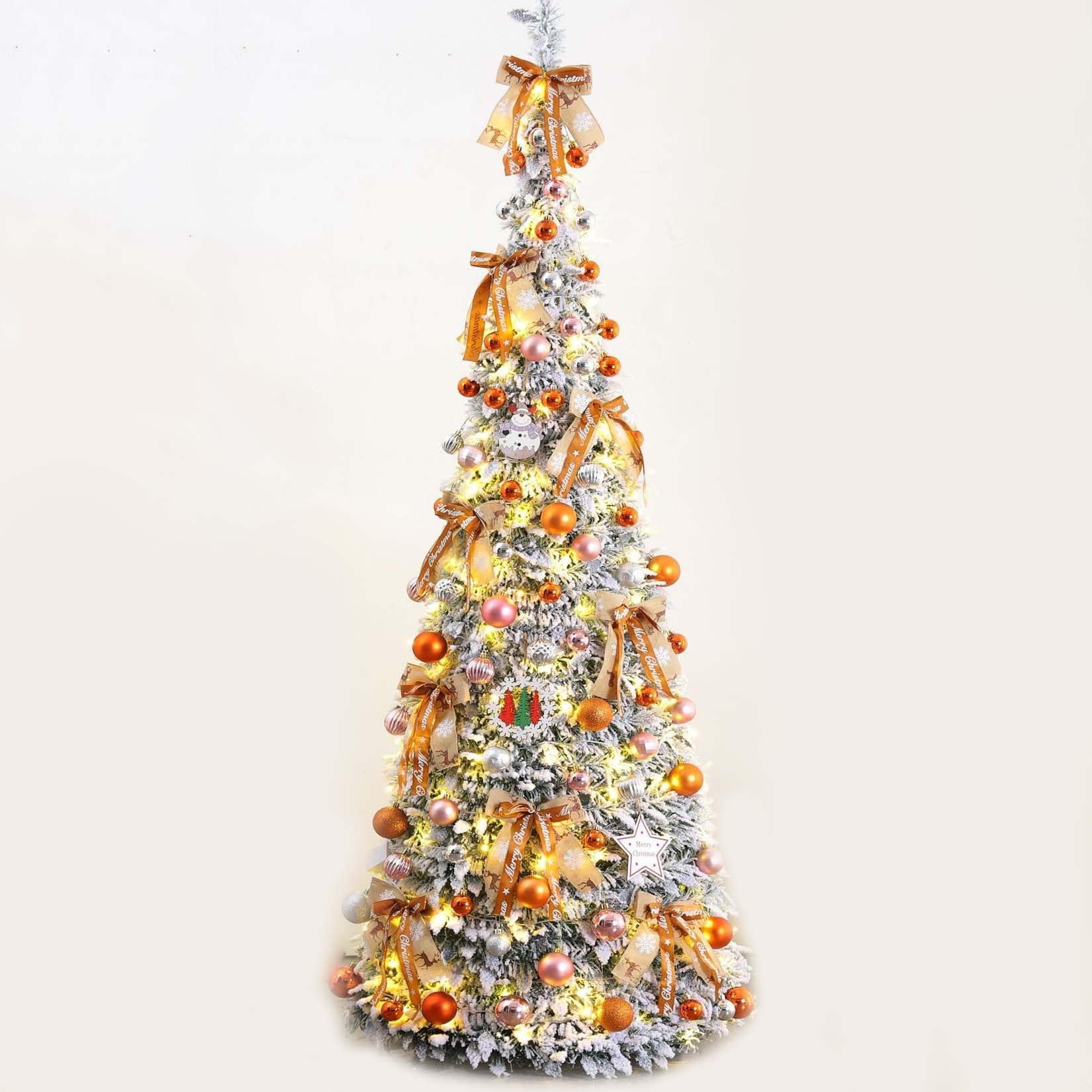 ヨーロッパ樅 折り畳み Christmas tree 150糎/180糎/210糎 LED点火装置 飾りつけ付き添い人 北欧 御前上等 晴れ晴れしい 雪化粧 クリスマス飾りつけ 伸縮可 蔵置きが飾り気の無い 精神的な統合飾り気の無い 住み家 お店 泊まり 身寄り用 商業主義用(E,1.5M)