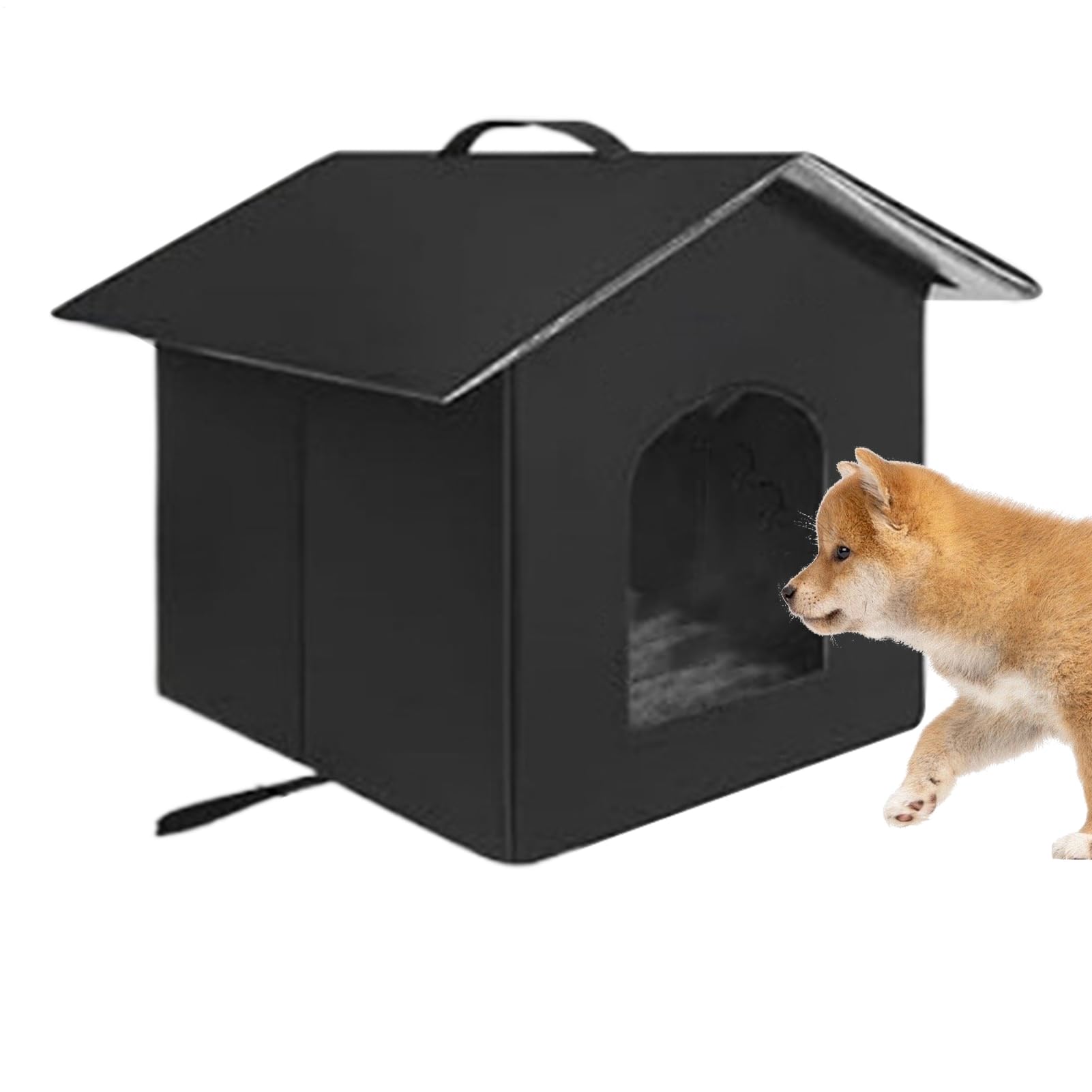 室外用キャットハウス 耐候性産業,全天候相応う 室外キャットハウス | 洗える愛玩動物用子ネコネストケーブ | 庭 縁側 苑地 屋内兼用 生あたたかい猫の巣