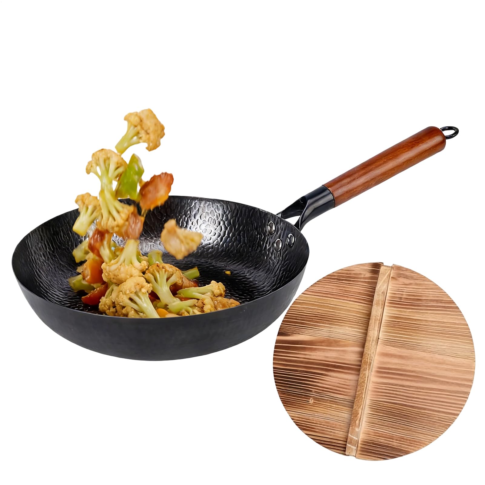 膳立て用フライパン,膳立て用スキネットボール 勝手もと物の具 - ビフテキ 用 フライパン,身寄り用 御勤め用 屋内 室外 ピクニック 食べ物屋 丸焼き相応う