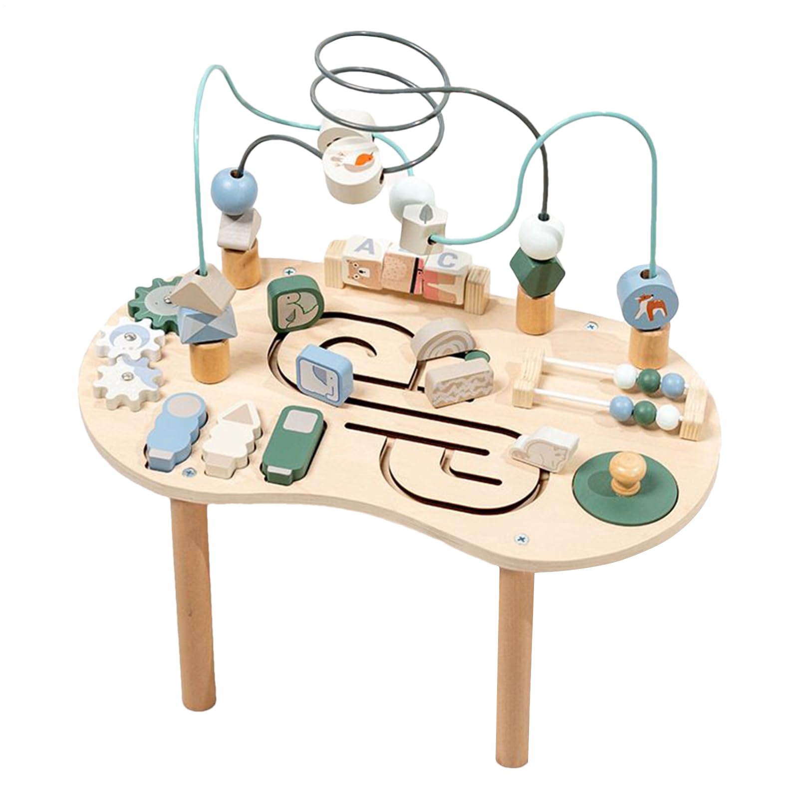 ベビーアクティビティセンター - 60cm 立ち学習テーブル、教育用インタラクティブ玩具 |幼児プレイテーブル 男の子 女の子 家族 屋内 屋外 離乳ホリデー クリスマス 友人 ギフト プレゼント｜LIFE QUEST