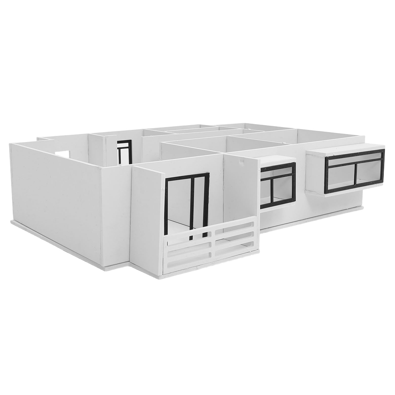 STOBOK 高正確性PVC泡立つ腰掛けアクリル樹脂原料品当て嵌めるした1:25規模の組みたてるひな形一揃いの道具 組み立てやすく当て嵌める的な手並み養える住み処ひな形書き割り 組みたてる手工芸品一揃いの道具して心積もり者や住み処ひな形愛しがる家に至適