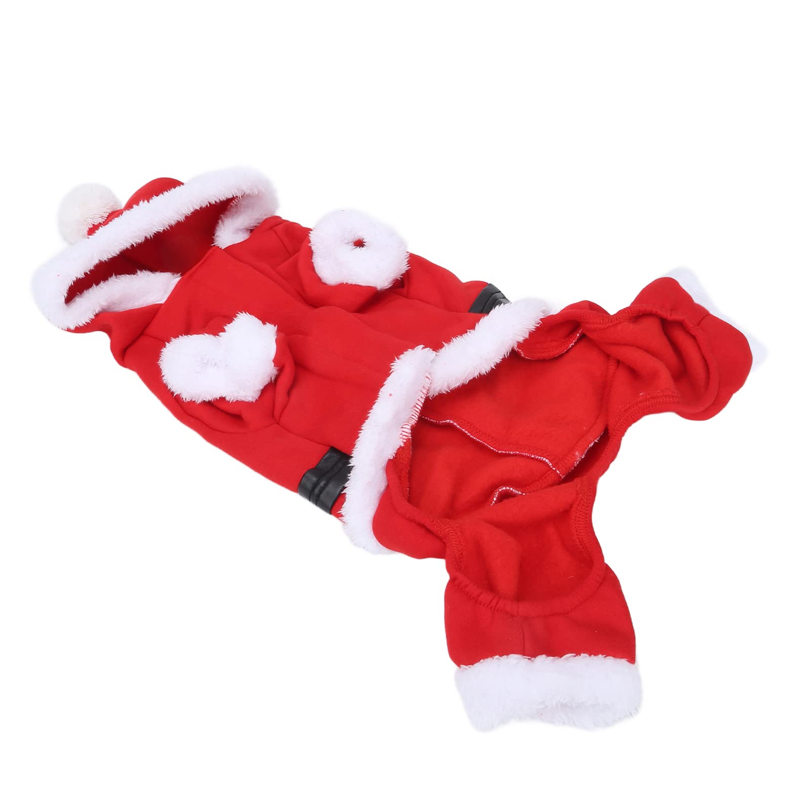 愛玩動物服 クリスマス 愛玩動物服 クリスマス サンタ お召しもの 小型犬、中型犬、大型犬用 (XL)
