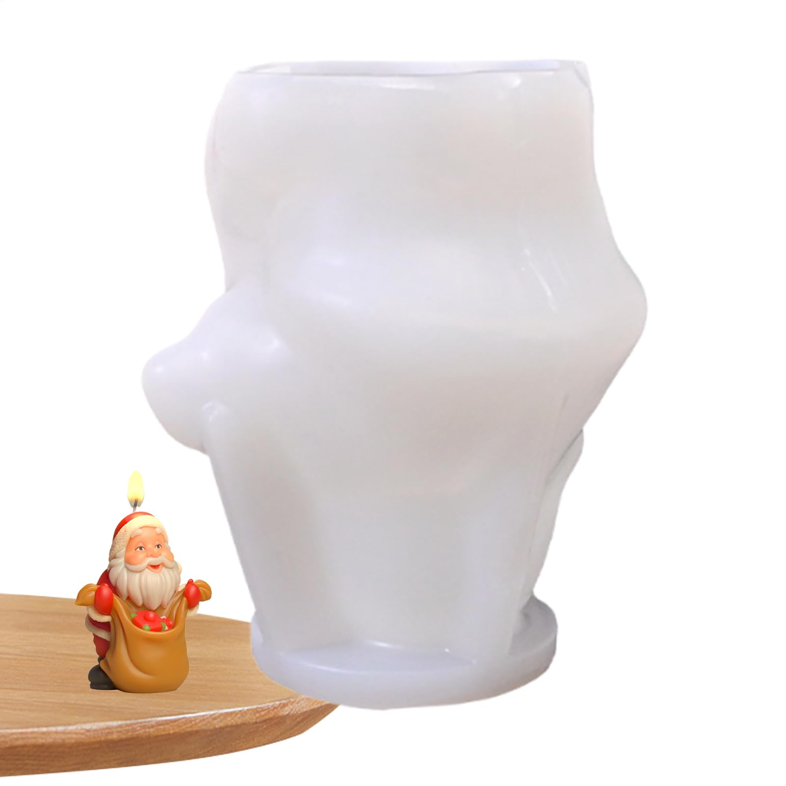 記念日 蝋燭 ショッピングセンタード,レジン 鋳込み 粘 手工芸品 - クリスマス お定まり モールド | 記念日 秋 冬 生まれ落ちる日 時刻表飾りつけ 老人ホーム飾りつけ 秋 冬 用