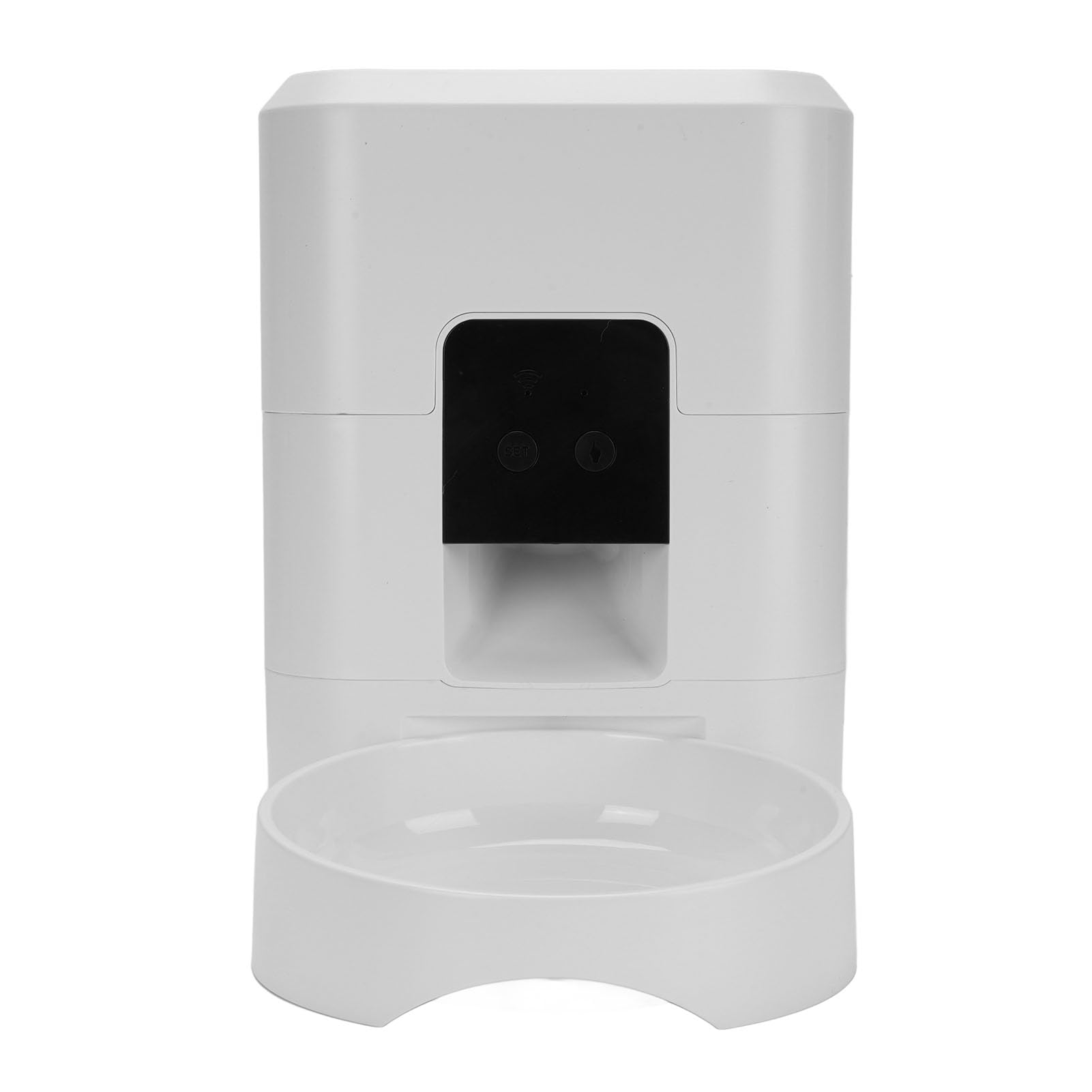 Automatic Pet Feeder Timing Feeding Portion Control Convenient WiFi Connection Cat Dog Dry Food Dispenser (白)｜LIFE QUEST