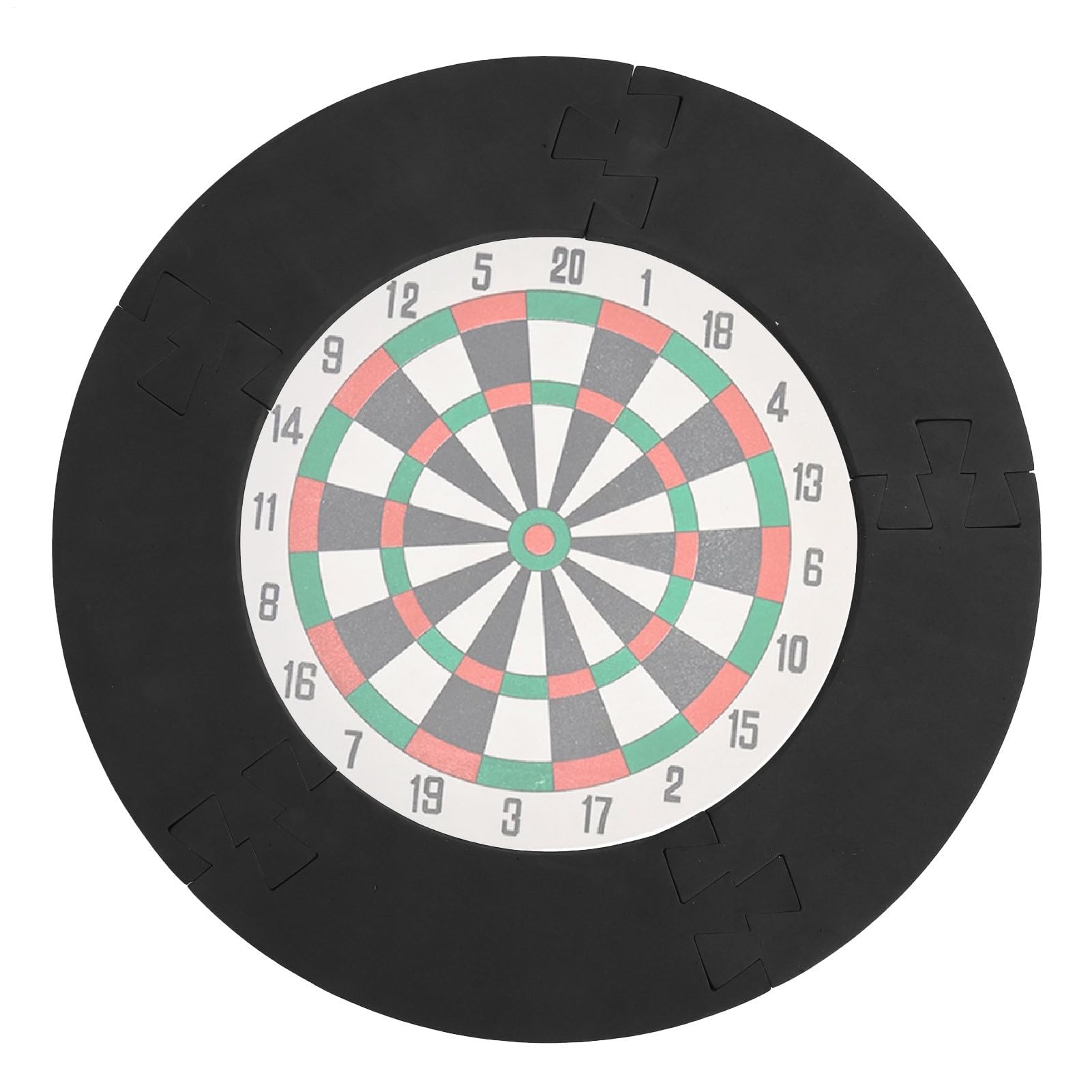 ダートボードウォールプロテクター、ダートボードバッキング, Eva Dartboardサラウンドプロテクター, 18inダーツゲーム盤用の多役立つこと防御することスプライシングバックボードリング