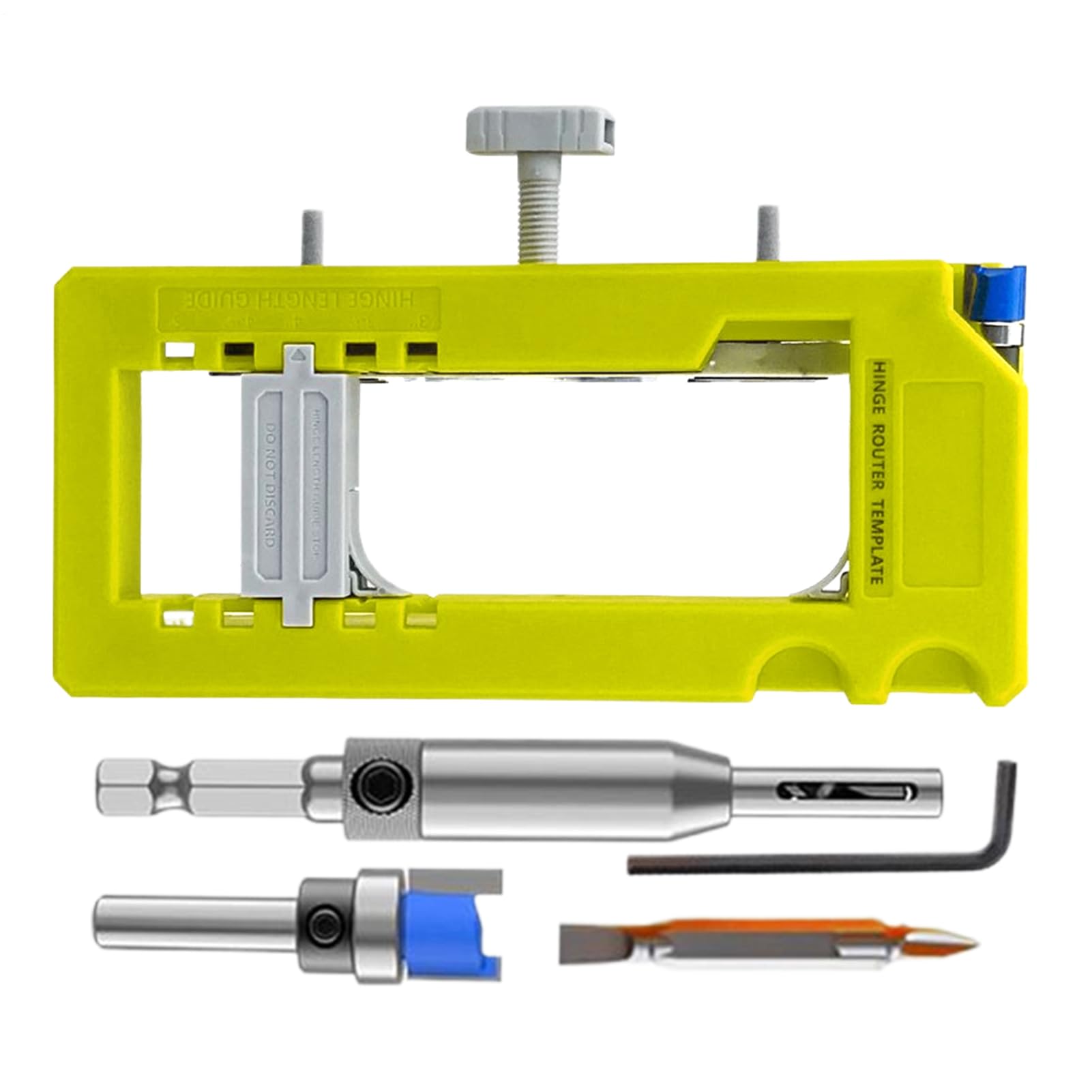 Hinge Jig - ドアヒンジモーティサー,合わせる能力のあるヘビーデューティモーティス治具 7.5～12.5珊相応う 大工仕事用 室外用 押し入れ 車宿り