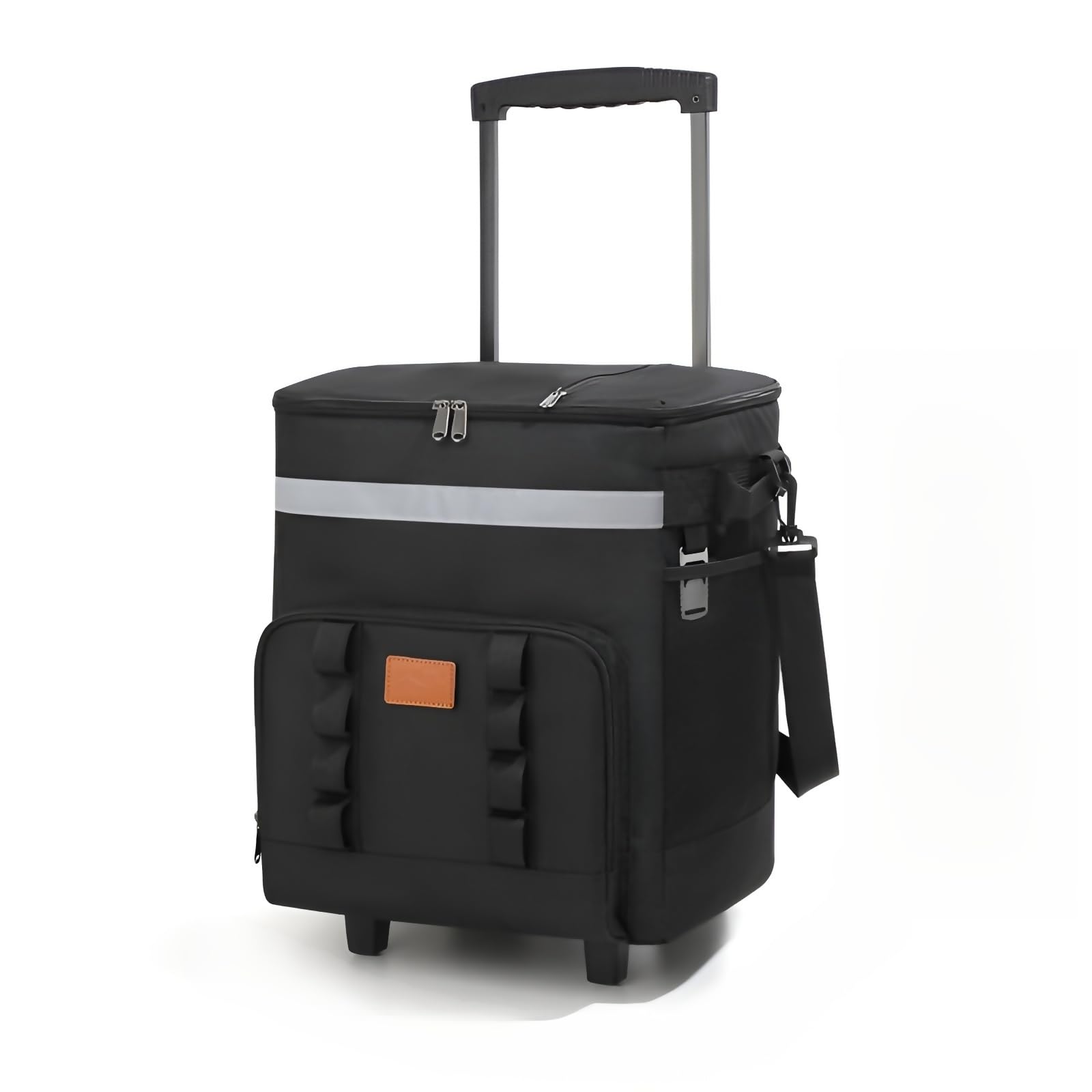 [Caividom]クーラーボックス 保冷リュック 大容量 35L 折り畳み式 クーラーバッグ ソフトクーラーボックス 3層断熱防水設計 クーラーバックショッピングカート デリバリーバッグ キャリーカート キャンプ/ピクニック/釣り/パーティ/花見/運動会/買い物｜LIFE QUEST