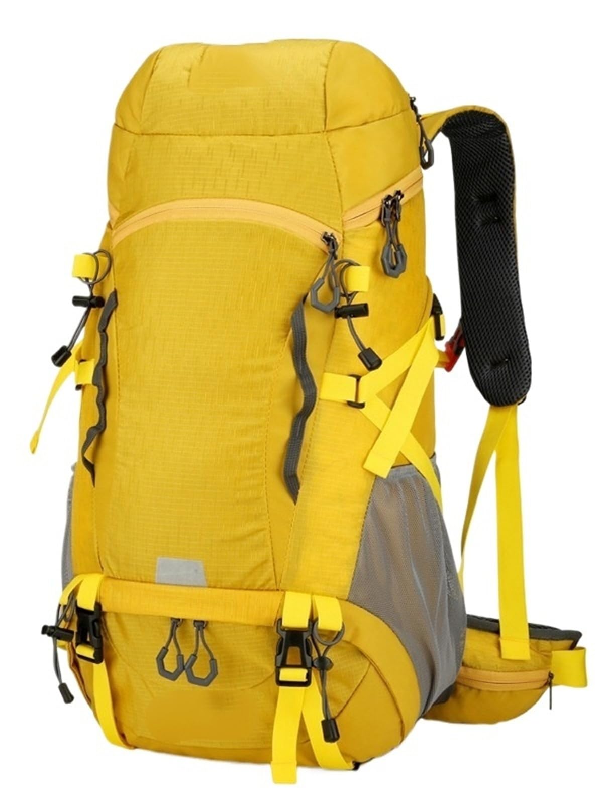 50L アウトドア 山歩き うしろ側容器に並べる - 防雨ナイロン 難民キャンプ 背嚢 山登り\u0026amp;乗り出す用(青碧)