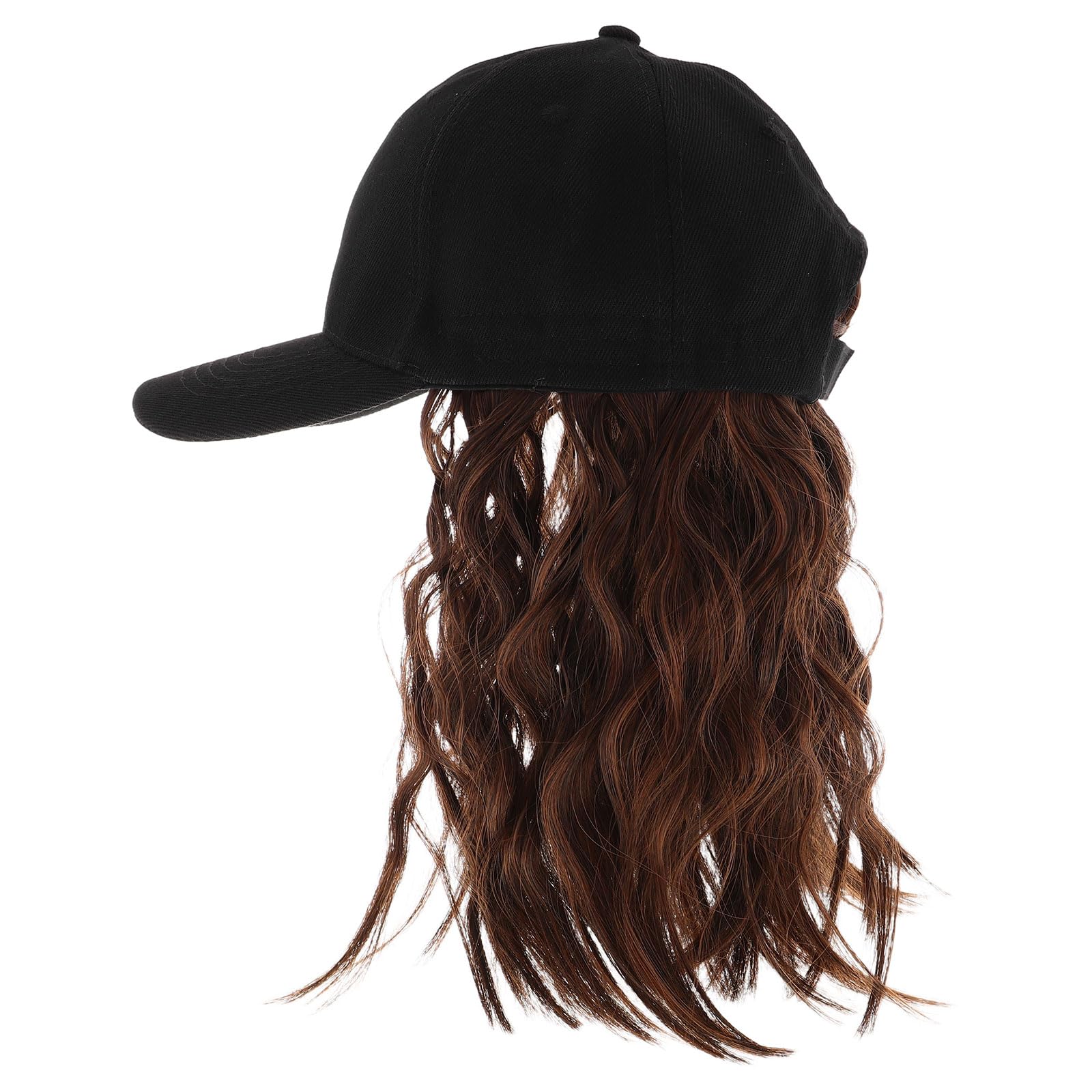 R ショートカーリーヘア ウィッグキャップ 原則として型ベイスボール帽 ボボスル レディース ファッションヘアスル お上さん用け毛かぶり笠 日常使い走り
