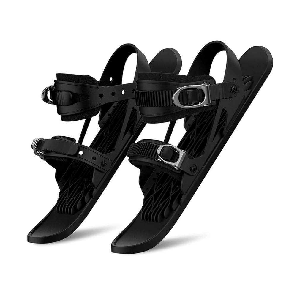 JICOMUS成年者用ミニスキーの板、ミニスキーブーツ、ウィンタースポーツスキー物の具、そりおよび雪装置、未経験者向けに合わせる能力のある、スキートレーニングアウトドア愛しがる家向け、冬の靴やブーツに合わせて合わせる能力のある、