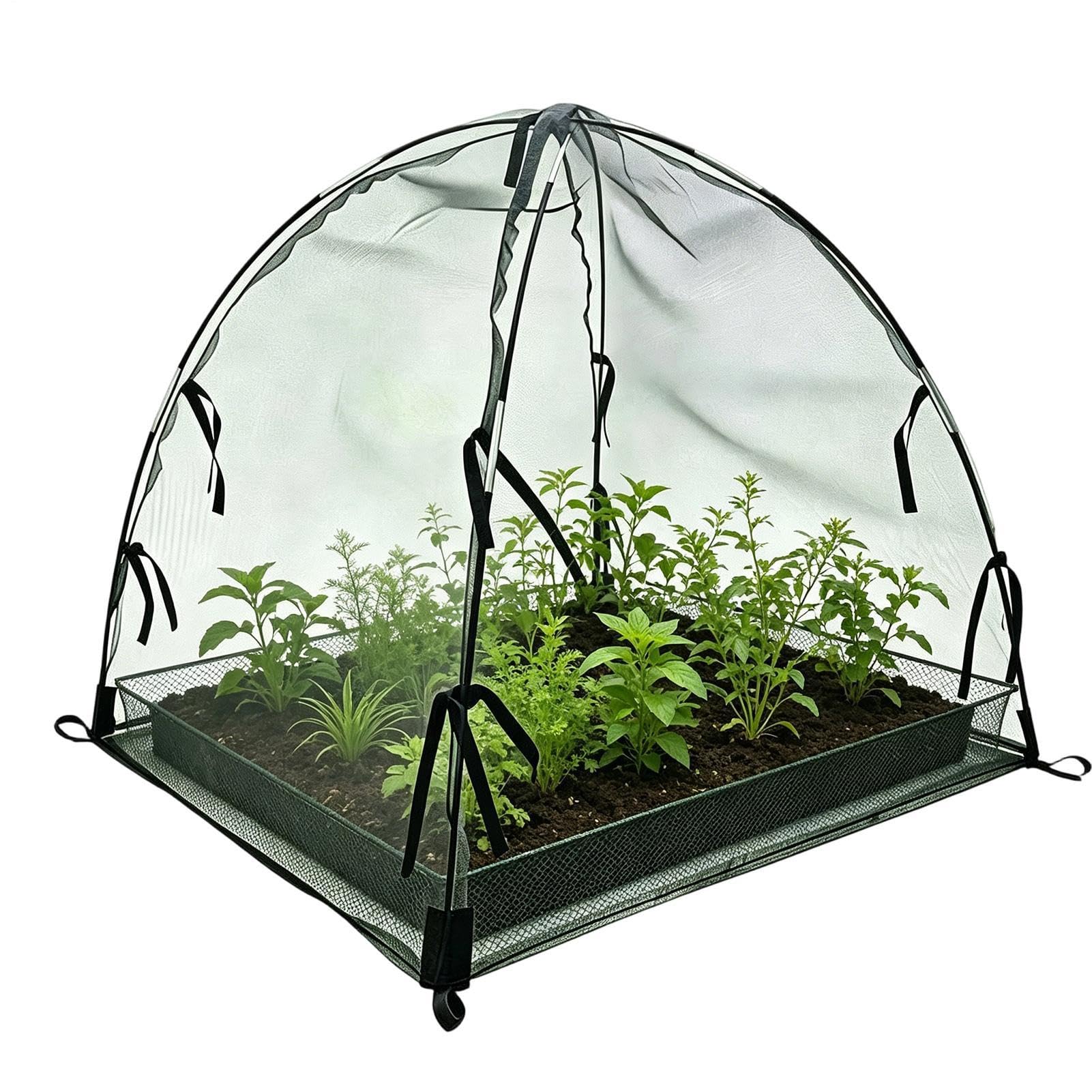 ガーデニングや家庭菜園で植物を動物の食害から守るためのプロテクター,日差しを効果的に遮り保護するためのメッシュ製プロテクター | 庭で使えるバードネットとして活躍する植物保護カバー,野菜、花、きゅうり、ブルーベリー、レイズドベッド、プランター、屋外のパティオ、｜LIFE QUEST
