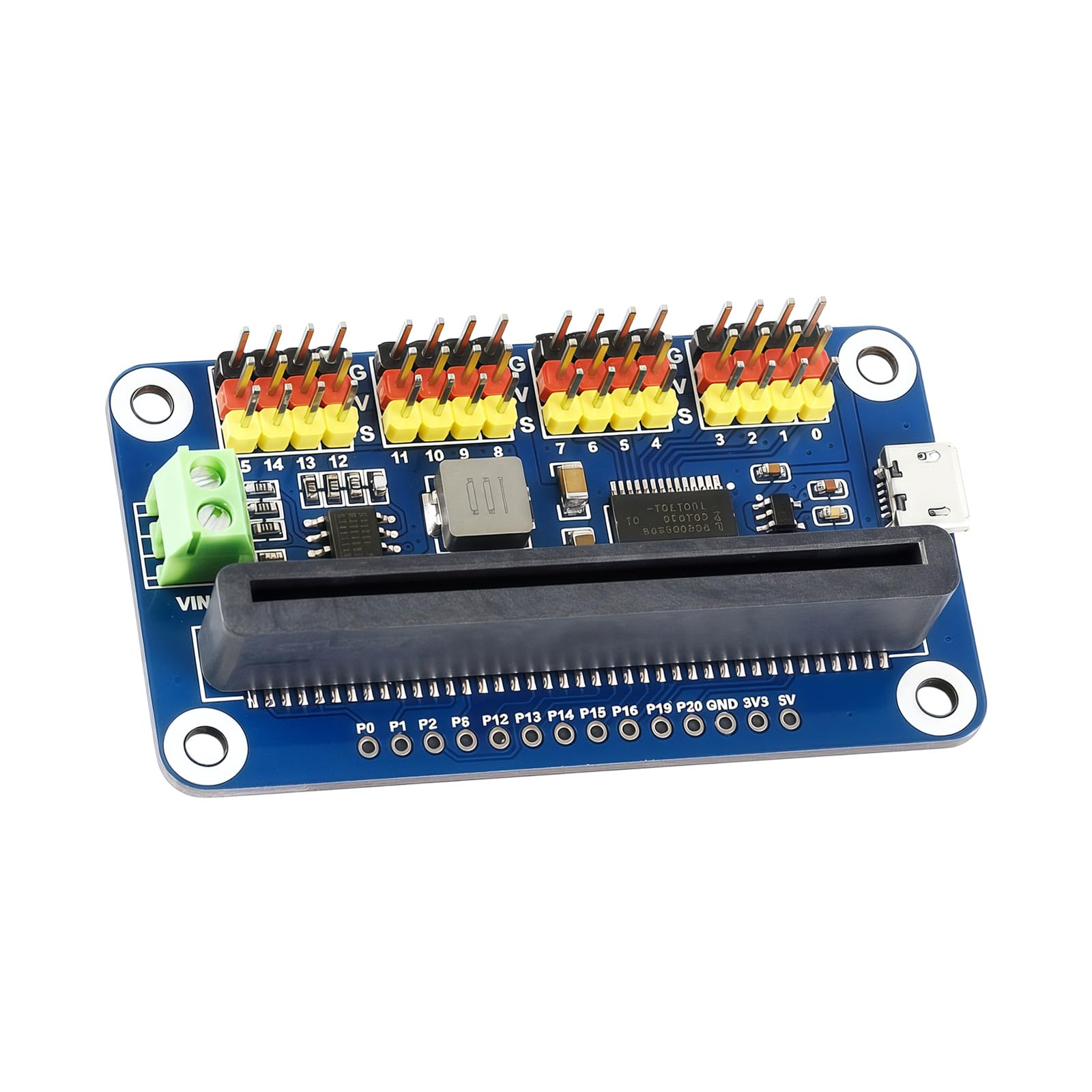 PCA9685 ベース 16 チャンネルサーボコントローラボード互換性マイクロビットロボット構築ロボット部品｜LIFE QUEST
