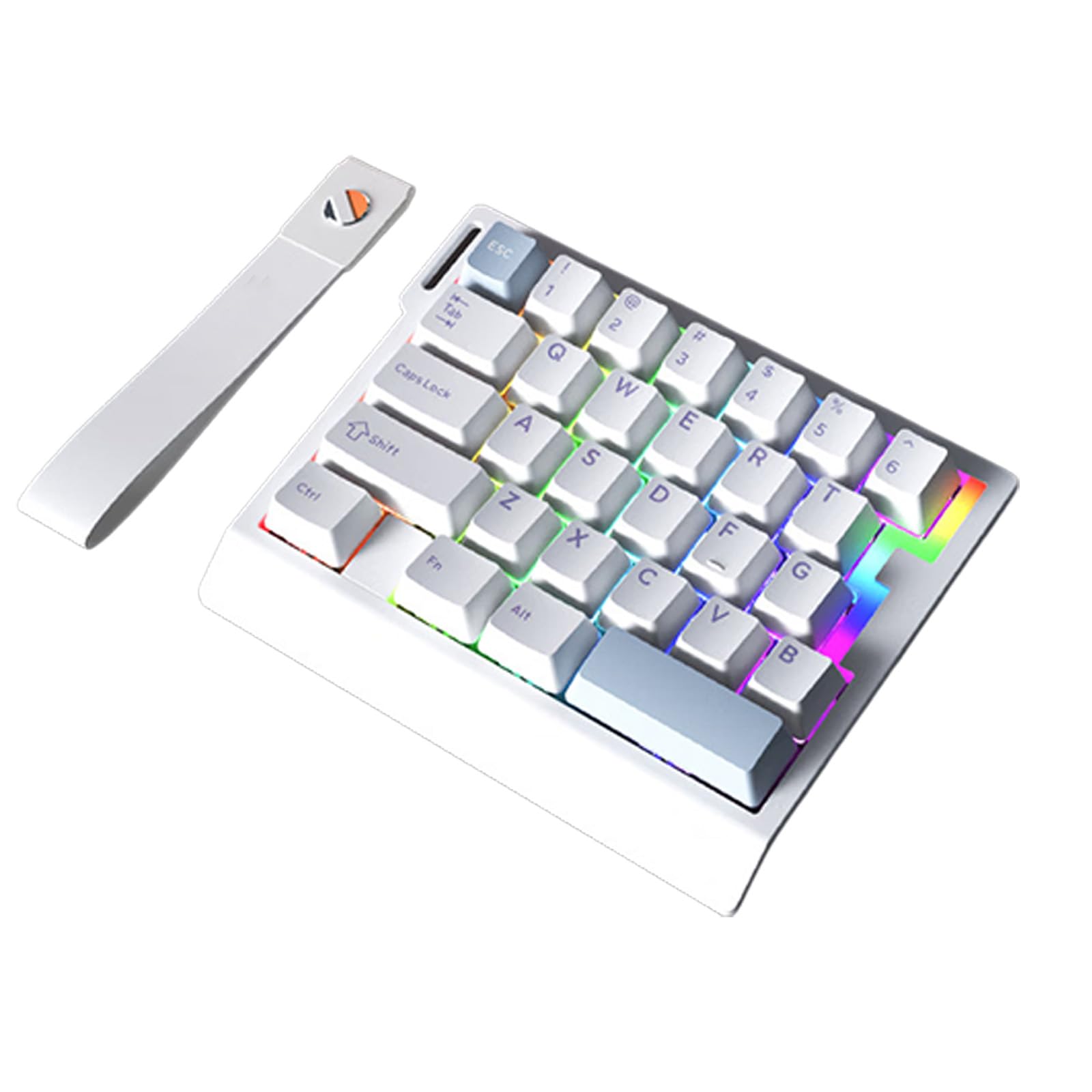 29 キーとスイッチ技術を備えたポータブル USB タイプ C コード キーボード、高速応答ホットスワップ対応ゲーミング キーボード|LIFE QUEST