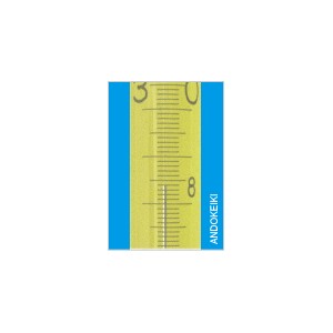 安藤計器 棒状標準温度計 黄管 （150〜200℃） （JCSS校正証明書付） 1