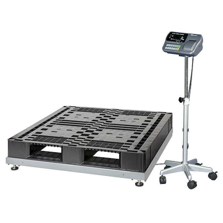 ヤマト 薄型デジタル台はかり PL-MLC10&指示計(EDI-630) (検定付) ヤマト デジタル台はかり PL-MLC10 (検定品⁄秤量1500kg) (指示計：EDI