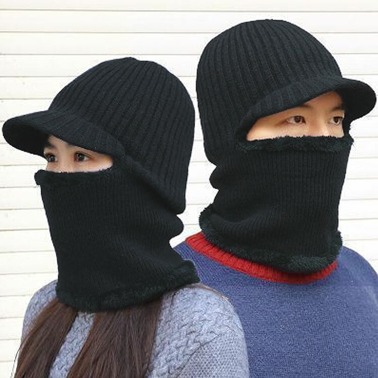 NOAH ストライプニット帽 かつき 着用 ブラック・グレー m47024341396_1.jpg?1748078487